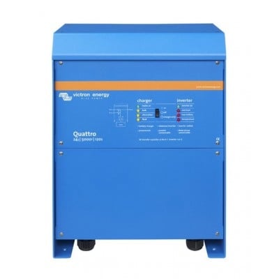 Inverters - Victron Energy Quattro 24/5000/120-100/100 120VAC