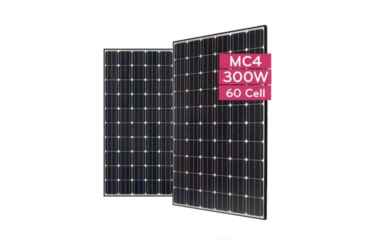 Monocrystalline Solar Panel LG NeON2 Black LG300N1CG4.AVA 300 Wp