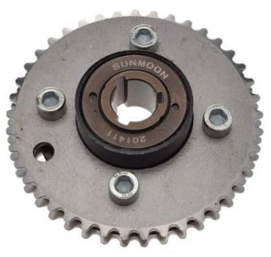  Piese kit conversie bicicleta benzina - Pinion motor bicicleta 4T (model 2)