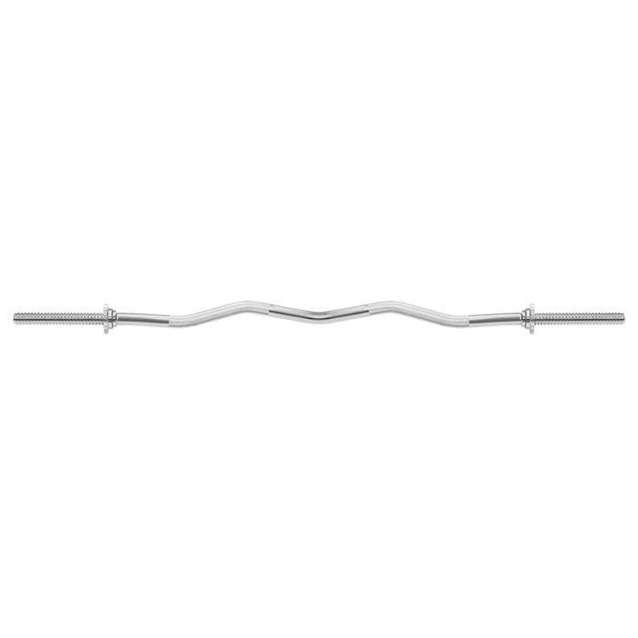 Bară Barbell Ușor Îndoită 120cm 5.0kg Rebel Active [2]