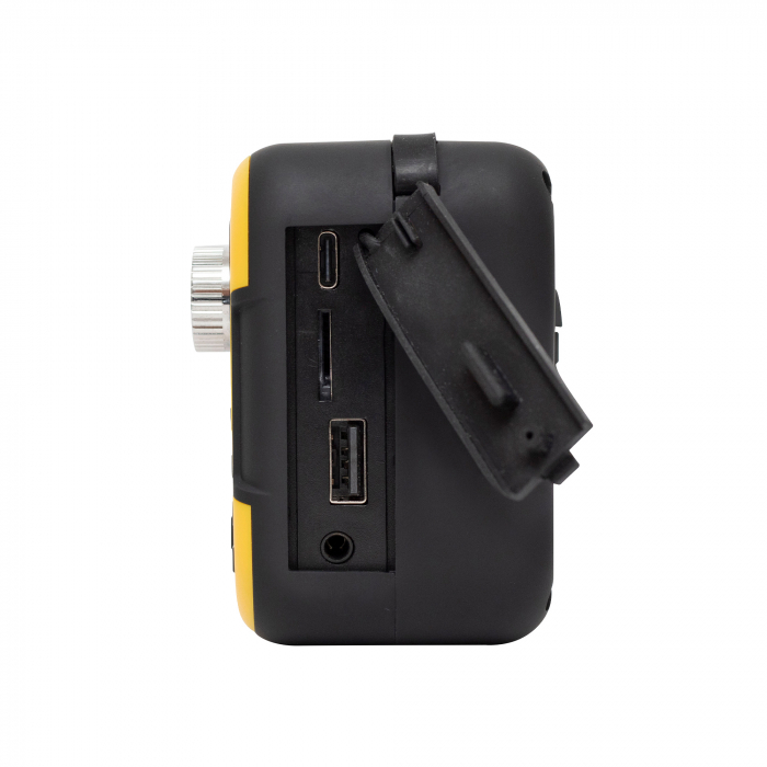 Radio solar hibrid, BT/USB/SD cu incarcare hibrida, solara sau cu manivela rotativa sau cablu USB [4]