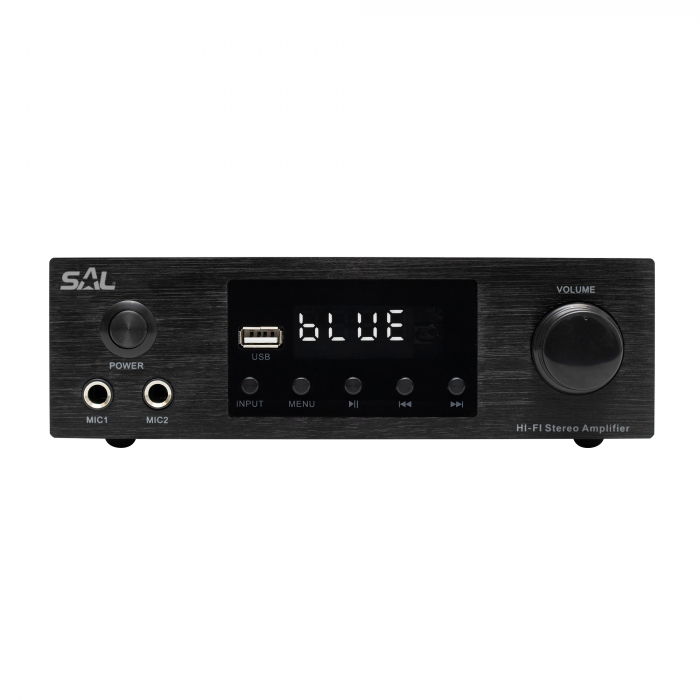 Amplificator multimedia, 2x50W, BT-FM-USB cu conexiune wireless BT [2]