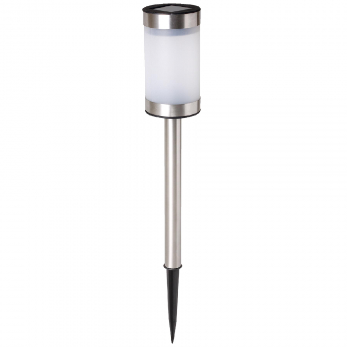 *PROMO*Lampa de gradina cu baterie solara, metalica, multicolor, ziua se incarca, noaptea lumineaza [2]