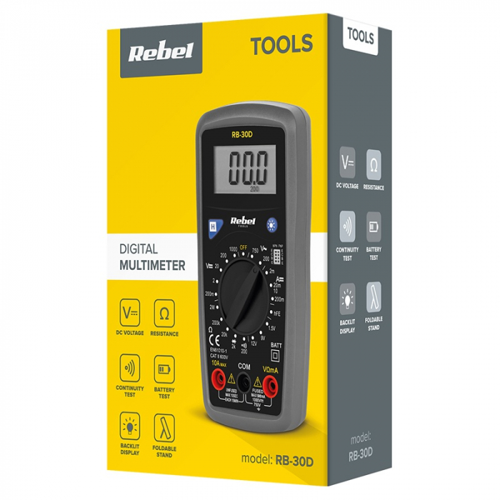 Multimetru Universal RB-30D - Rebel [5]