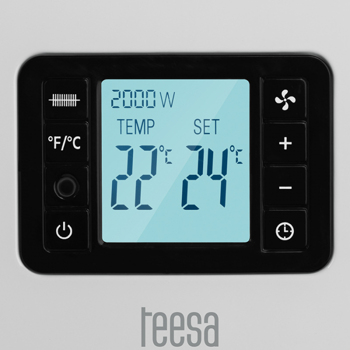 Convector Încălzire Ecran LCD 3 Trepte 2000W Teesa [5]