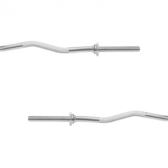 Bară Barbell Ușor Îndoită 120cm 5.0kg Rebel Active [3]