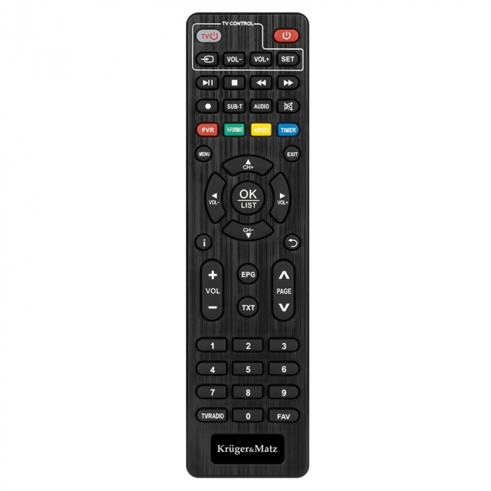 Tuner DVB-T2 HEVC H.265 HDMI - Kruger&Matz [4]