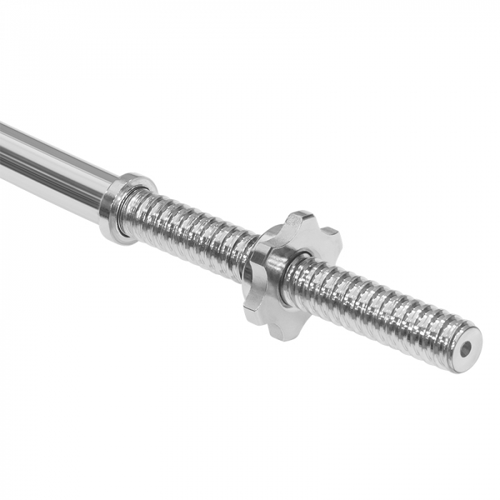 Bară Barbell Ușor Îndoită 120cm 5.0kg Rebel Active [4]