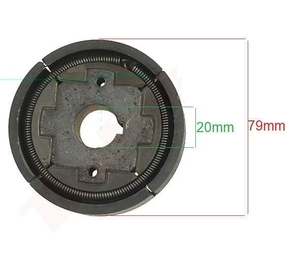Ambreiaj mai compactor Honda (79mm - 20 mm) [2]