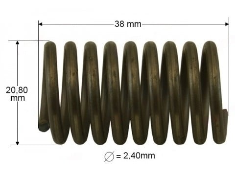 Amortizor drujba compatibil Stihl MS 270, MS 280 (motor) [2]