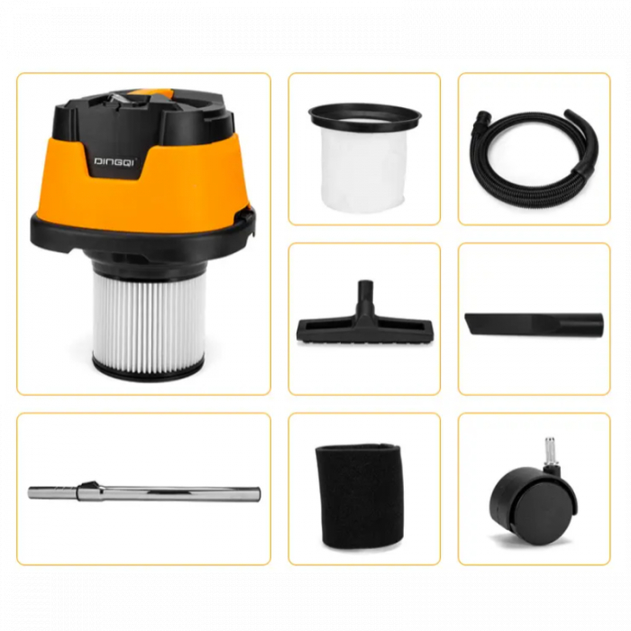 Aspirator industrial 1600w 30L [2]
