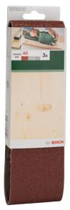 Benzi de șlefuit BOSCH 73 x 533 mm ,pentru slefuitor cu banda ,3 buc G = 40 [2]