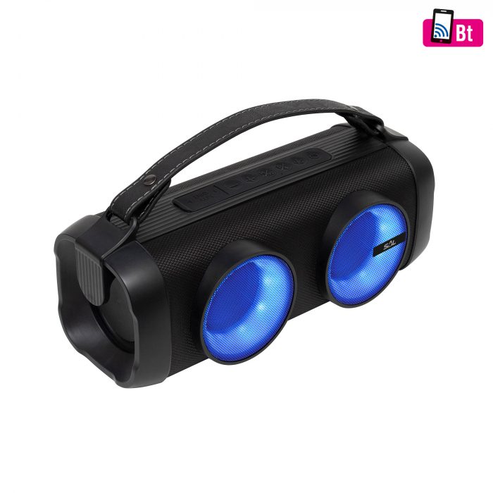 Boombox, rezistent la apa cu sunet surround puternic si conexiune fără fir BT TWS [2]