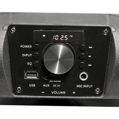 Boxă party pe 2 căi, acumulator înglobat și lumină LED [4]