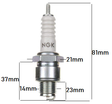 Bujie moto / scuter NGK BP7ES [2]