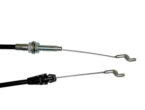 Cablu stop motocultor / masina de tuns gazonul 125cm (cu surub) [2]