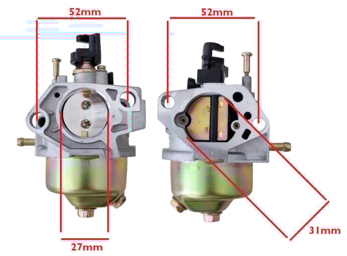 Carburator compatibil Honda GX 390, 13HP (fara robinet de benzina) [2]
