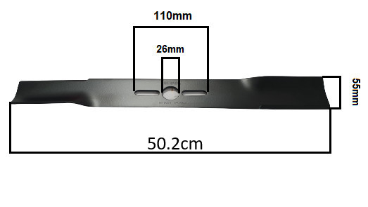 Cutit masina de tuns gazon universal 50.2cm (+saibe) [2]