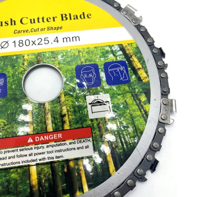 Disc motocoasa cu lant de drujba 235mm x 25.4 [2]