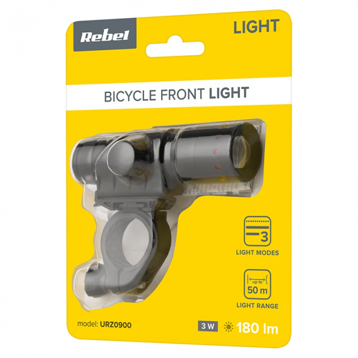 Far Bicicletă LED 3W Rebel [4]
