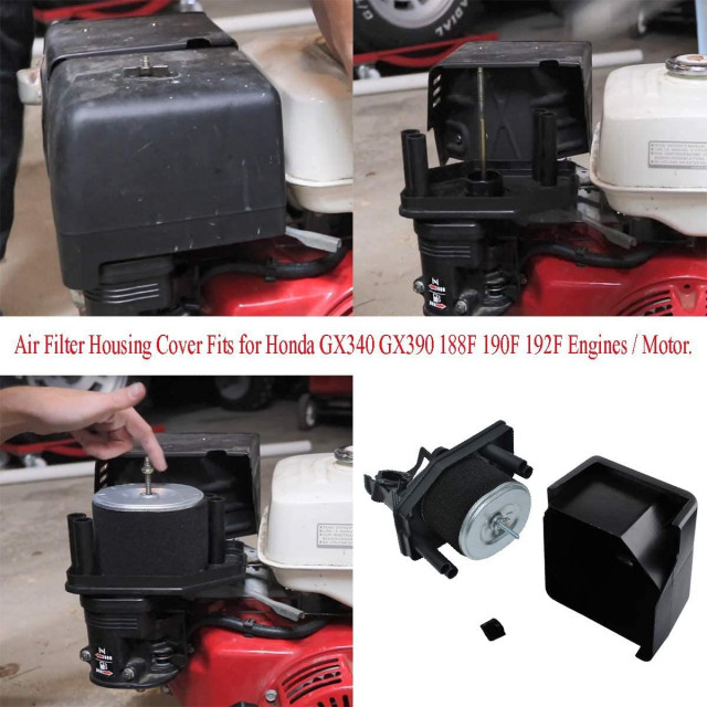 Filtru aer complet generator Honda GX340 - GX390 (cu cartus) [2]