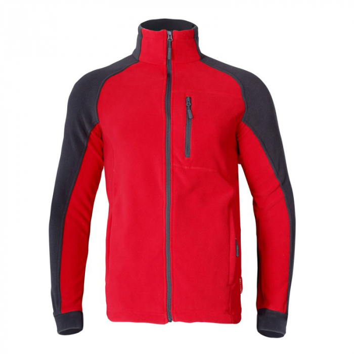 Jacheta polar Lahti Pro, anti scamosare, talie ajustabila, protectie impotriva vantului, rosie, marimi S-5XL [2]