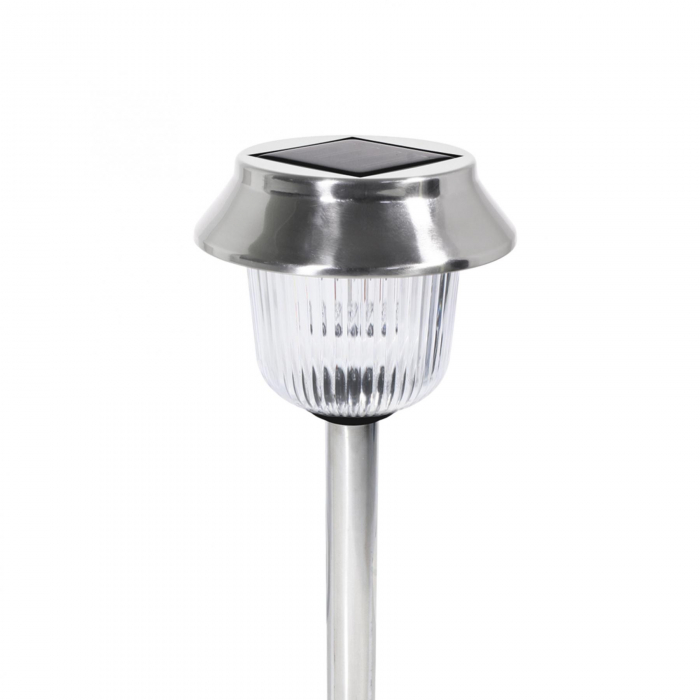 *PROMO*Lampa de gradina cu baterie solara, metalica, ziua se incarca, noaptea lumineaza [1]