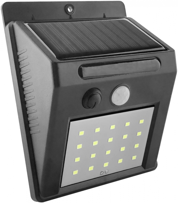 Lampă solară LED SMD 2W Plastic, putere 3,7 V Li-ion, 1200 mAh [1]
