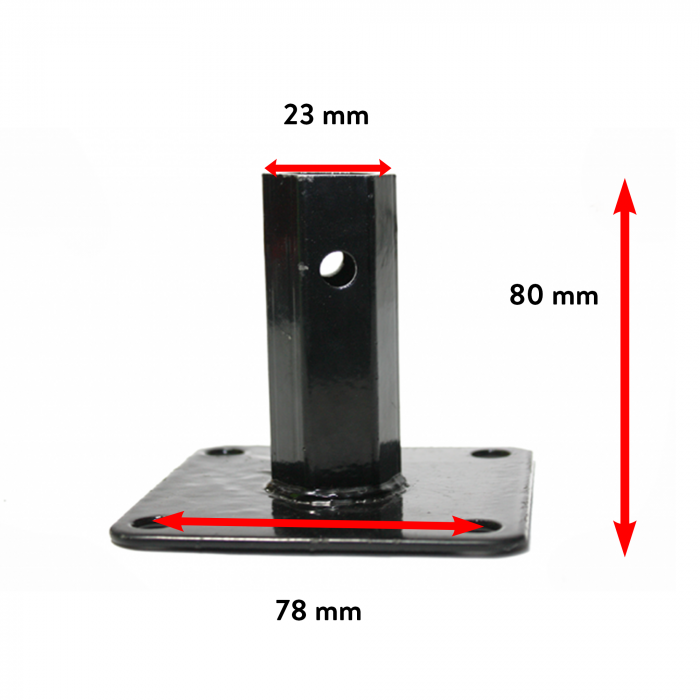 Manicot motocultor 23mm patrat [2]