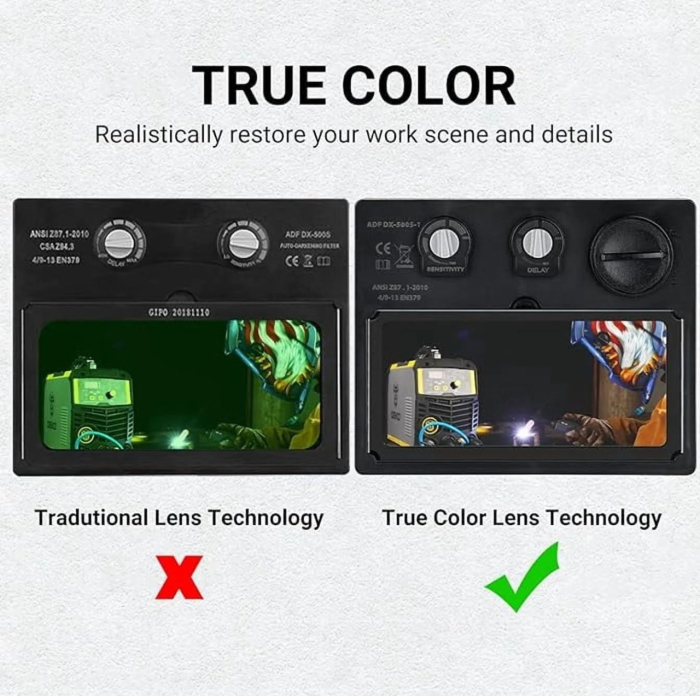 Masca de sudura automata cu cristale lichide (Eagle 9-13) [4]