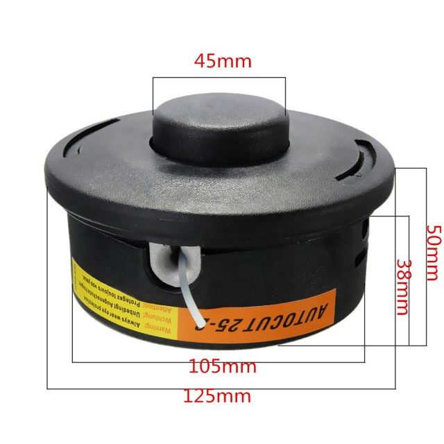 Mosor motocoasa cu fir (piulita 12 pas 1.75) [2]