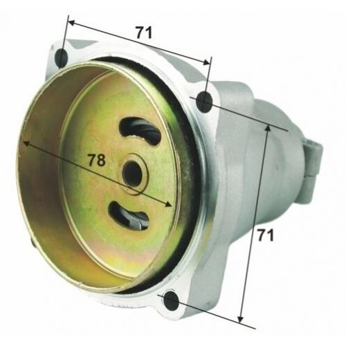 Oala ambreiaj completa pentru motocoase chinezesti cu teava de 28mm si tija de 9 dinti [2]