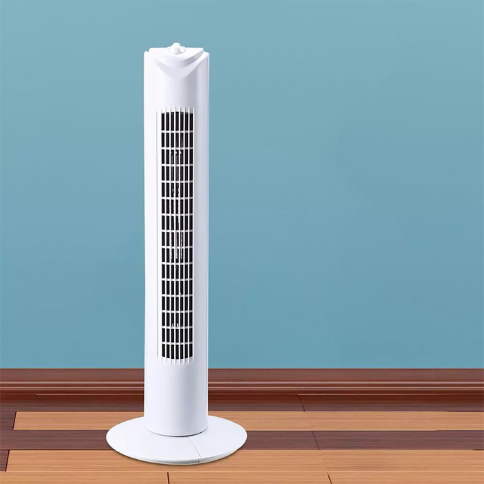 *PROMO* Ventilator tip turn, rotativ, alb, 3 trepte, 79 cm, 45 W [4]