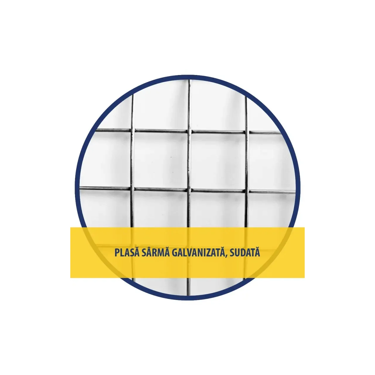 Plasa sarma galvanizata cu inaltime de 0.5M cu lungime de 10M cu ochi de 13 x 13MM [2]