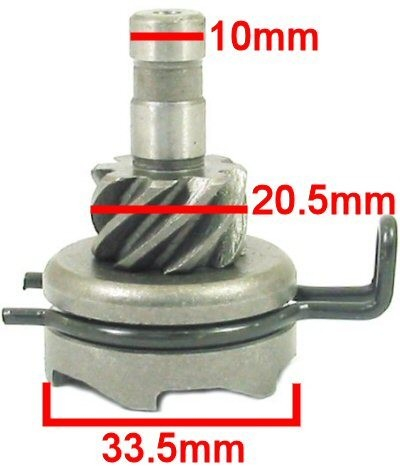 Rac pornire scuter 4T 50-80cc 8 dinti [1]