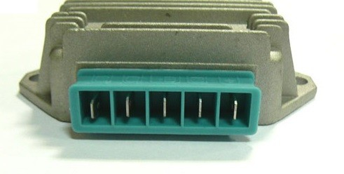 Regulator tensiune scuter Piaggio (5pini) [2]