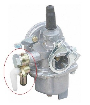 Robinet benzina atomizor / motocoasa (incorporabil pe carburator) [2]