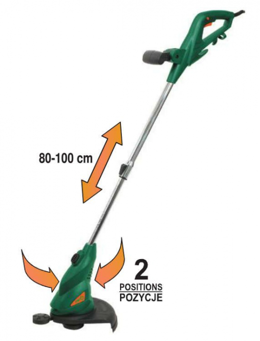 Masina electrica de tuns iarba 500W(extensie 20CM) [2]