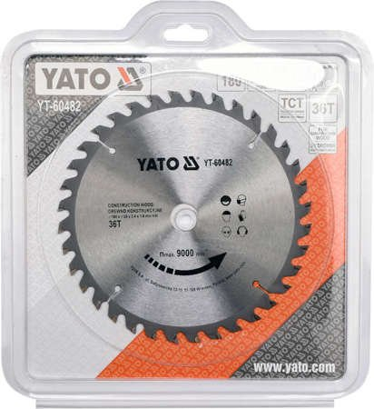 Disc circular pentru lemn 180X20X2.4 mm 36 dinti [2]