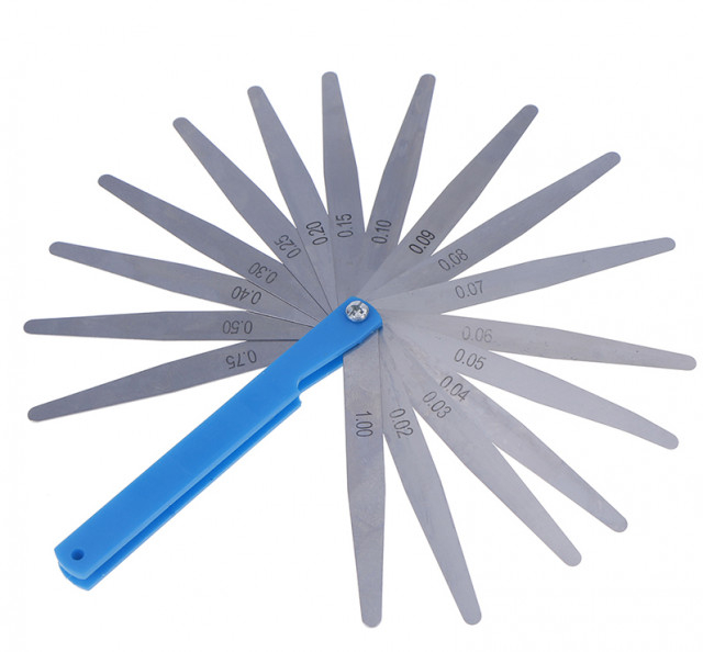 Set 17 lere de precizie, 0.02 - 1.00 mm [1]
