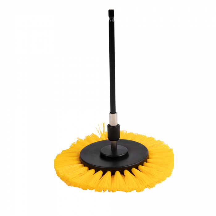 Set 4 perii curatat cu tija/adaptor pentru bormasini [2]