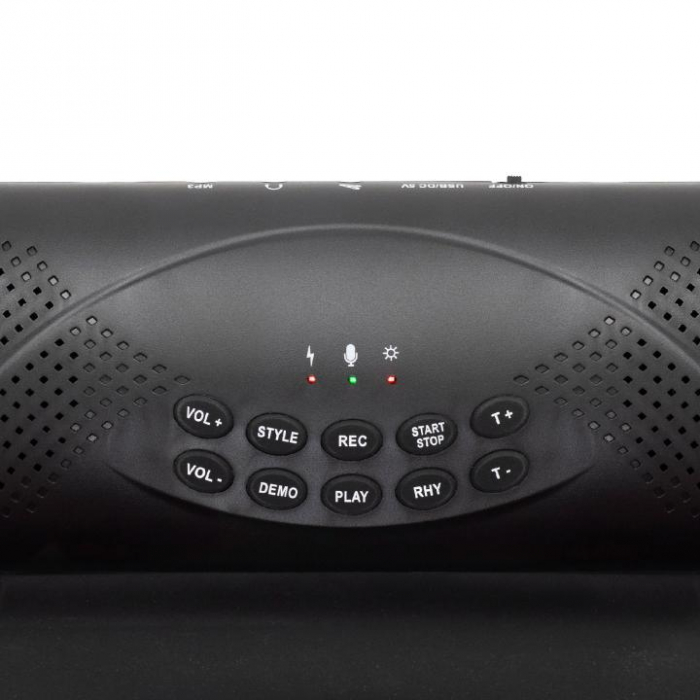 Set tobe 7 ritmuri selectabile, 10 melodii demo, funcție MIDI, conexiune BT wireless, acumulator Li-ion [3]