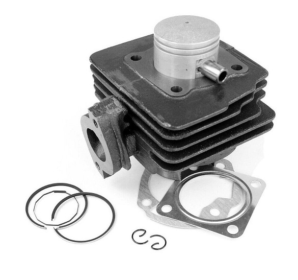 Set motor scuter 2T 80cc Suzuki AD / Morini racire aer piston de 46mm [2]