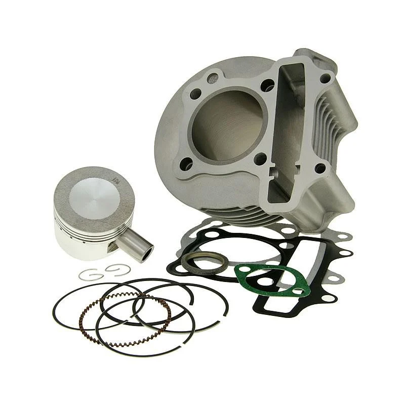Set motor scuter 4T 150cc GY6 piston de 57.5mm [1]