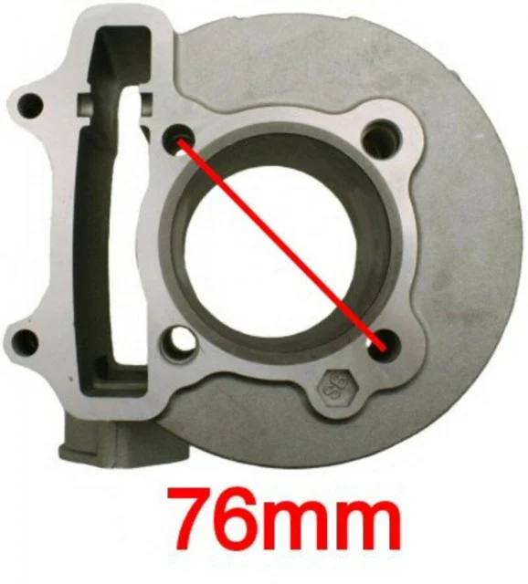 Set motor scuter 4T 150cc GY6 piston de 57.5mm [2]