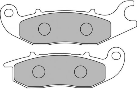 Set placute frana Ferodo 111,4x36,3x7,6mm [2]