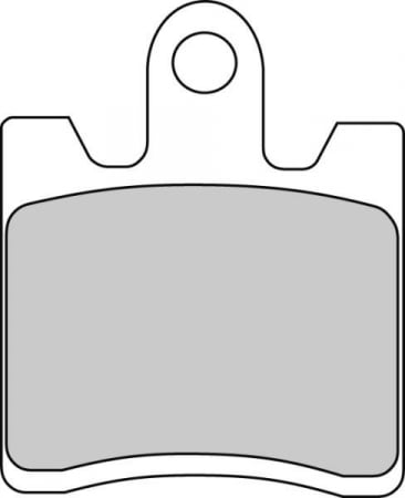 Set placute frana Ferodo 44,8x53,5x8,6mm Suzuki An [2]