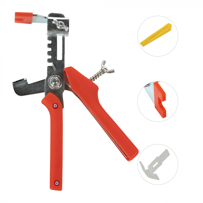 Set reglaj nivel placi ceramice cleste, pene,cleme [2]
