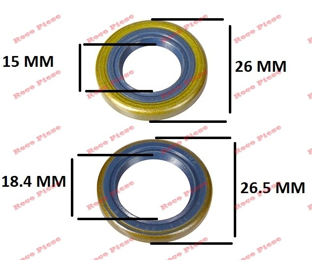 Simering ambielaj Husqvarna 362, 365, 371, 372 SET 2 BUC [2]