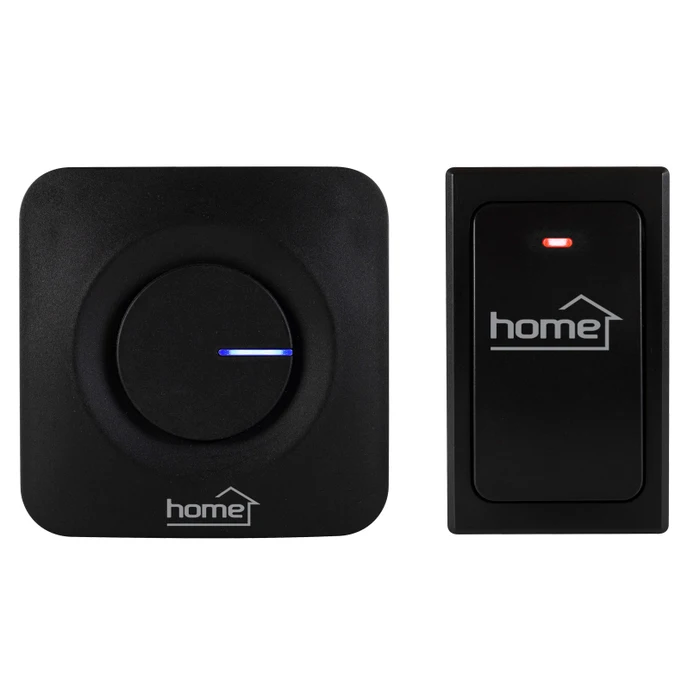 Sonerie fara fir Home DBK 1200AC, cu indicator luminos, 36 melodii, 120 m, volum reglabil in 4 trepte, alimentare curent electric / energie cinetica, neagra [2]